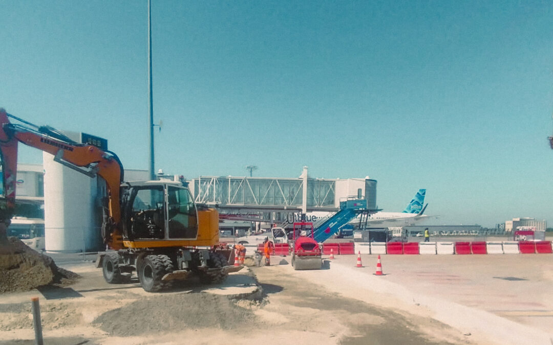 Aménagement de pistes à Roissy CDG