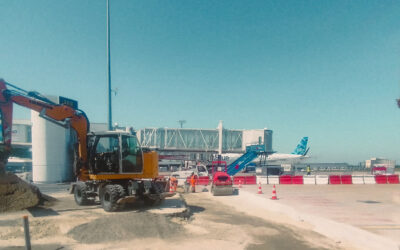 Aménagement de pistes à Roissy CDG