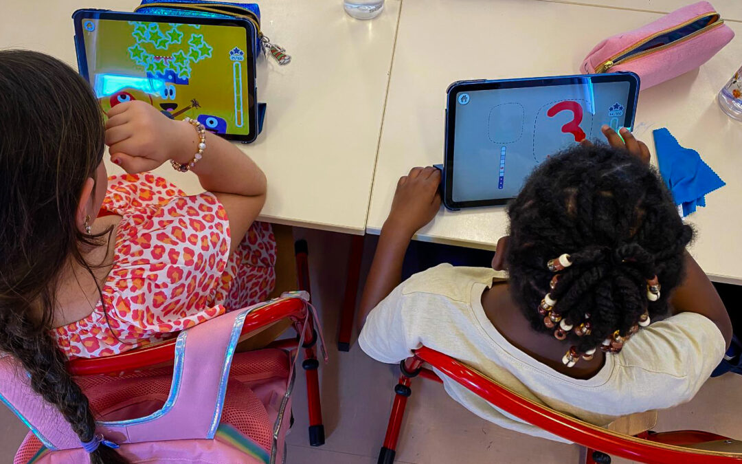 Wiame Fils soutient l’école de Luzancy : 8 iPad pour apprendre autrement